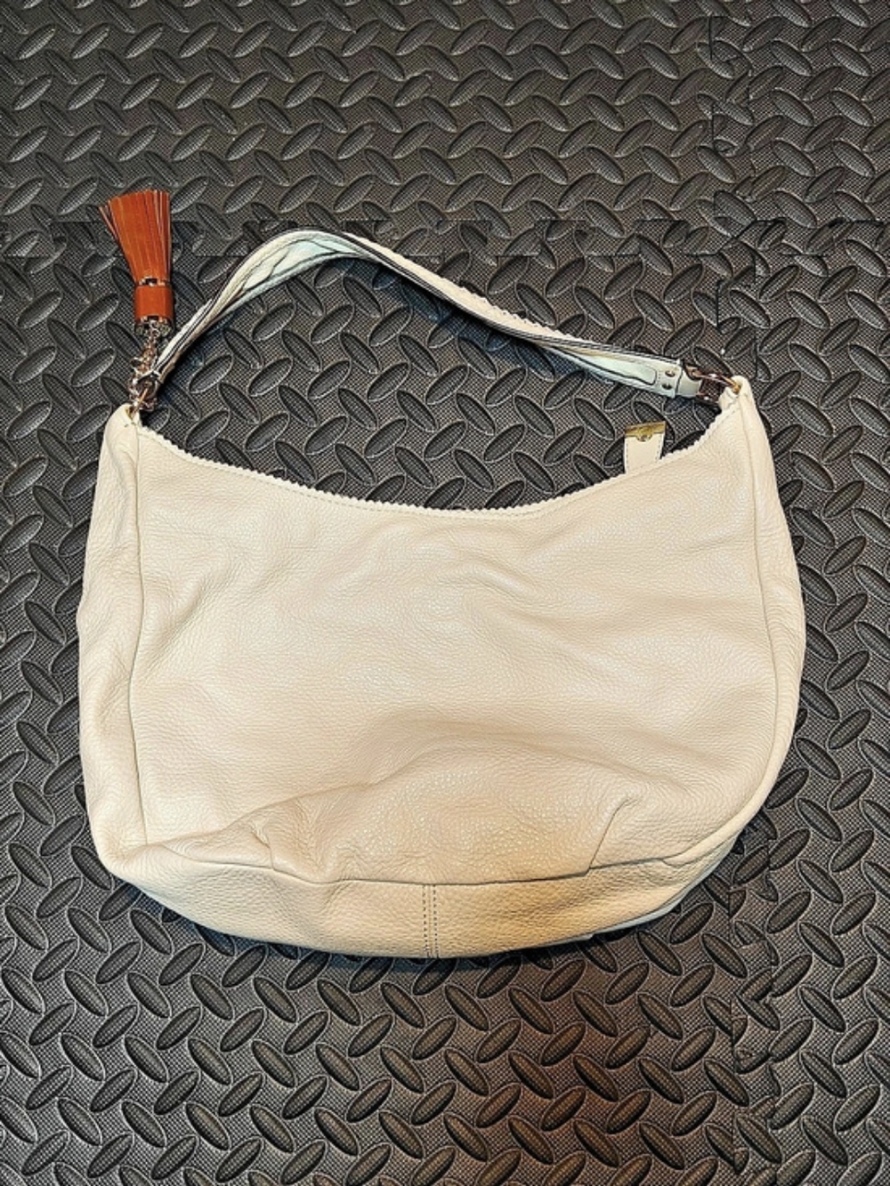 Antonio Melani Hobo Bag in Cream White
